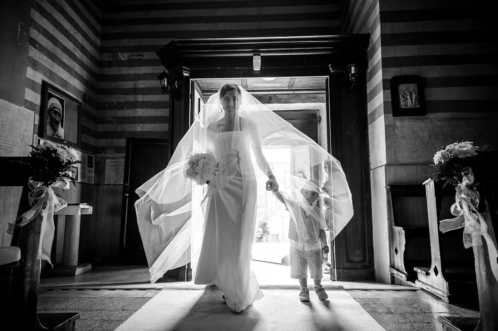 Post-produzione fotografia di matrimonio - esempio 2