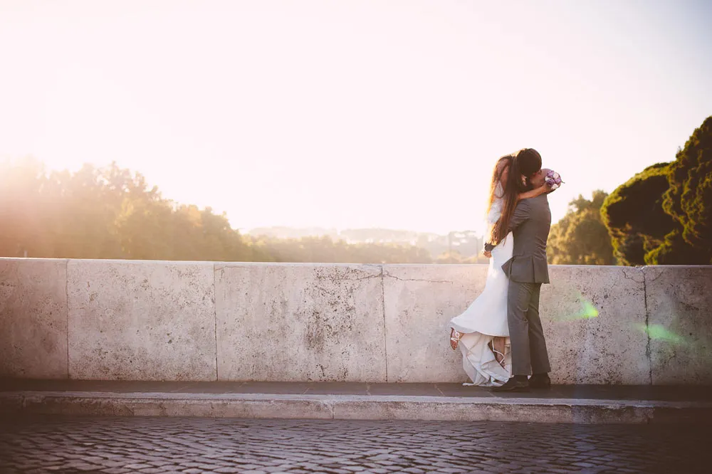Post-produzione fotografia di matrimonio - toni lavandaia