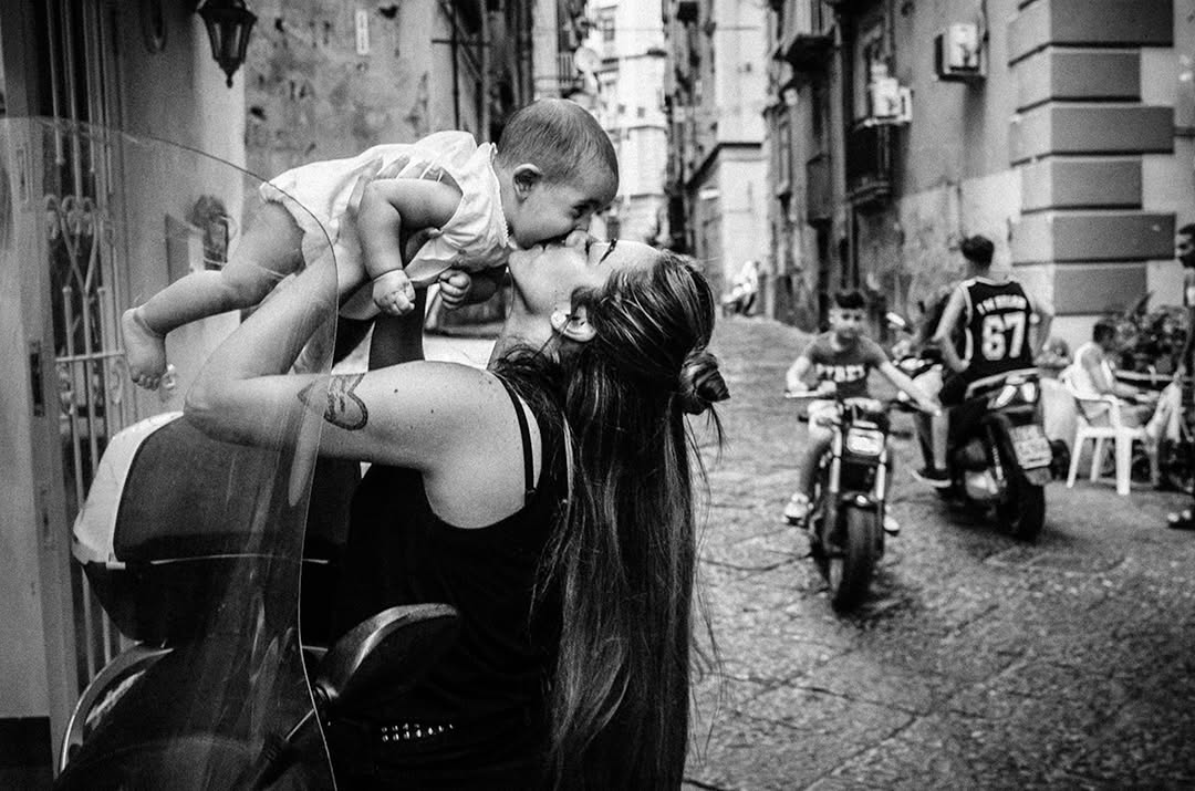 Street photography in Naples, Italy