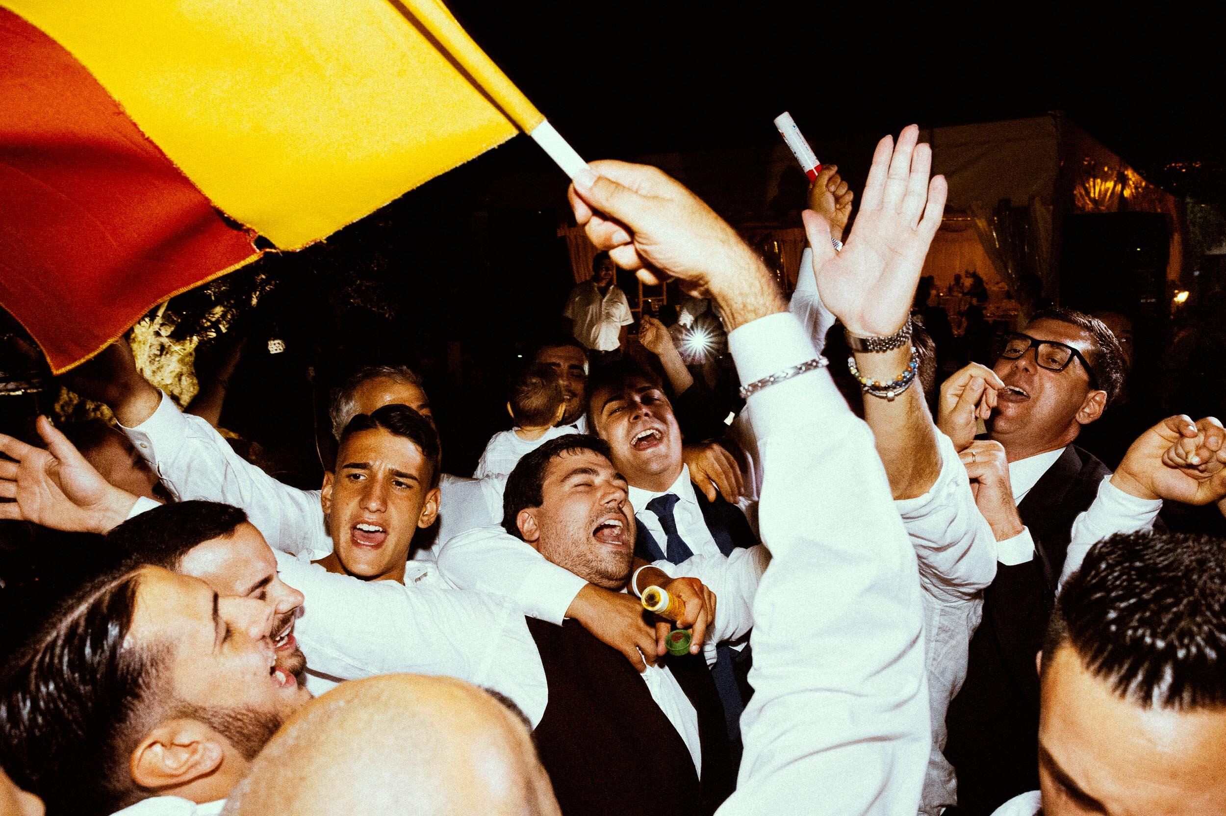 Romantic wedding in Rome